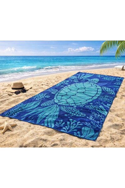 Özdilek Nice Plaj Havlusu (70x150)-Ocean Turtle