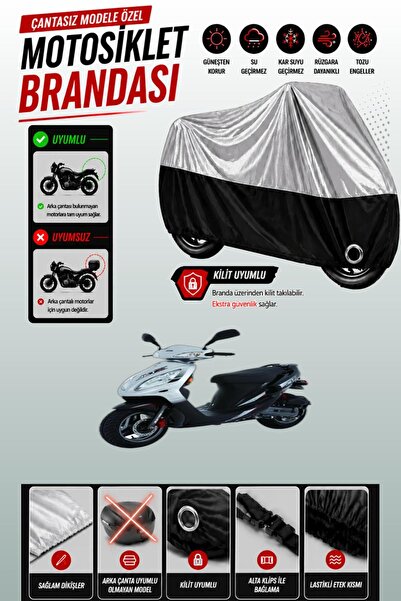 Cemku Twin Top Gray - Bottom Black Sym Jet 100 Compatible Engine Cover, Rear ...