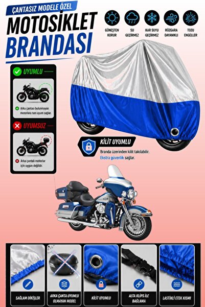 Cemku Twin Top Gray - Bottom Blue Harley-Davidson Ultra Classic Electra Glide...