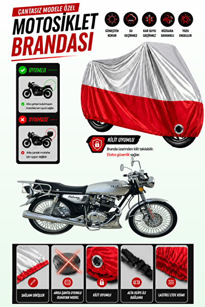 Cemku Twin Top Gray - Bottom Red Kuba Filinta 200 Compatible Engine Tarpaulin...