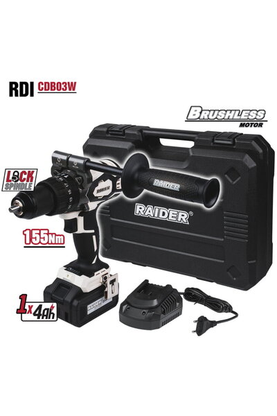Other Rotopercutor brushless 20V 2 vit 4Ah 155Nm cutie RDI-CDB03W