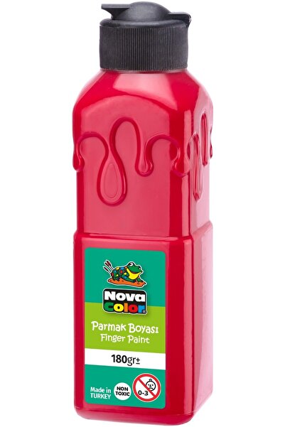 Nova Color NC-631 PARMАK BOYASI 180 GR KIRMIZI 1 ADET