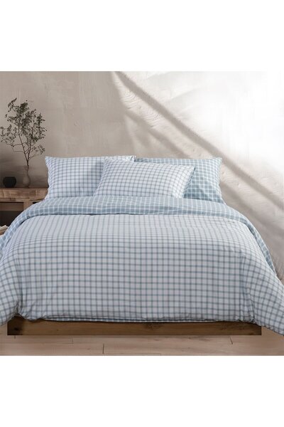 Nef Nef Homeware Μπλε Σετ Κλινοσκεπάσματα 240x260 (2 τεμάχια)