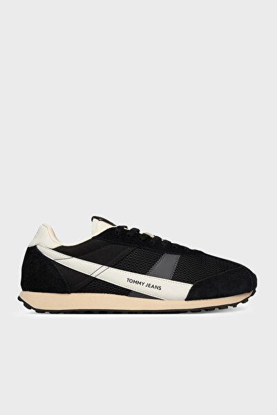 Tommy Jeans Süet Detaylı Sneaker Ayakkabı Erkek AYAKKABI EM0EM01715 BDS