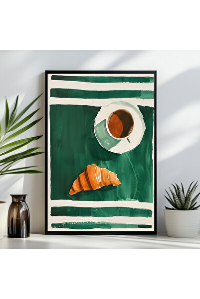 LudenHome Mutfak Tasarımlı Çerçeve Görünümlü Mdf Tablo 20 x 30 CM