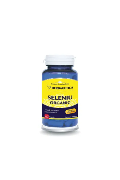 herbagetica Seleniu Organic 60 cps
