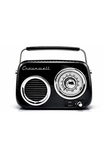 pazard Retro Taşınabilir Nostaljik Radyo - Bluetooth, FM, USB/AUX, Şarjlı