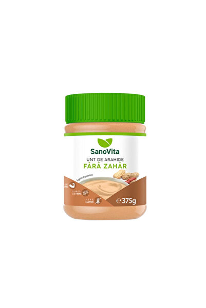 SANOVİT Фъстъчено масло без захар 375 г