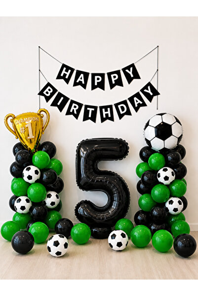 Balonsan Football Themed Balloon Set -5-