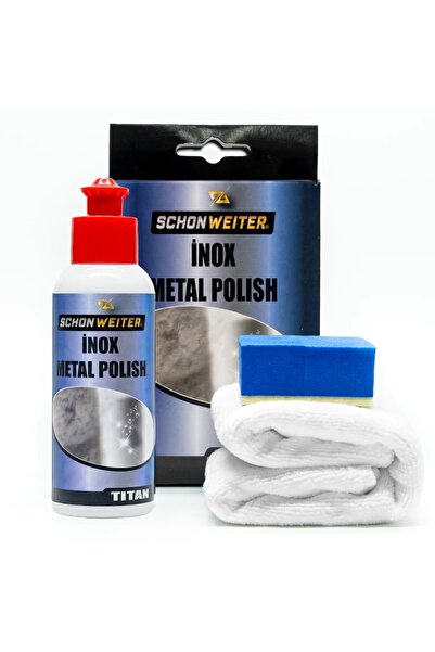 schön weiter Araç Oto Metal Parlatma Seti 100 ml (TITAN)
