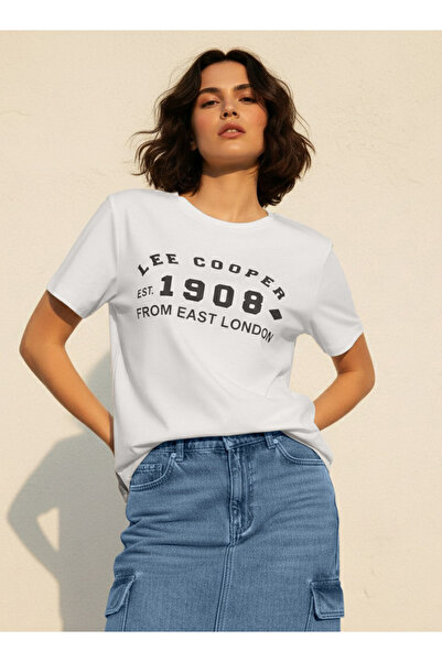 Lee Cooper Relaxed Fit Cotton T-shirt with Print