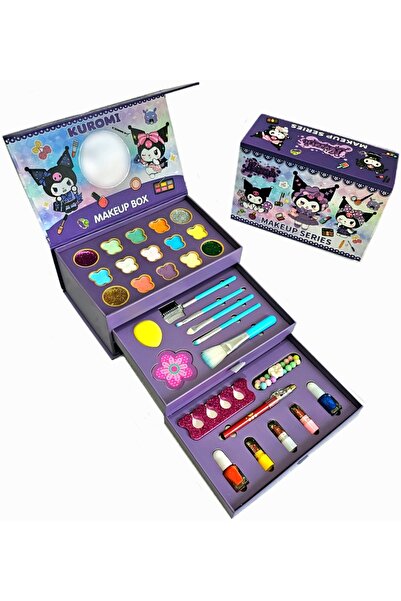 Toybox مجموعة مكياج كورومي للأطفال - طقم مكياج حقيقي قابل للغسل وغير سام للأطفال