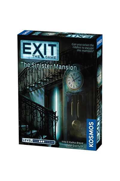 Da Vinci Board Game Exit - The Sinister Mansion (İngilizce)