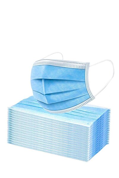 Generic 3-Layer Disposable Face Mask (50 Pieces)