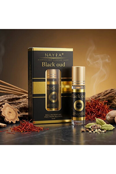 NAYRA عطر بلاك أود رول أون 6 مل