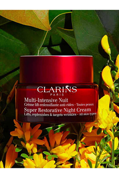 Clarins Super Restorative Menopoz Sonrası Cilt İçin Gece Boyunca Onarıcı ve Y...