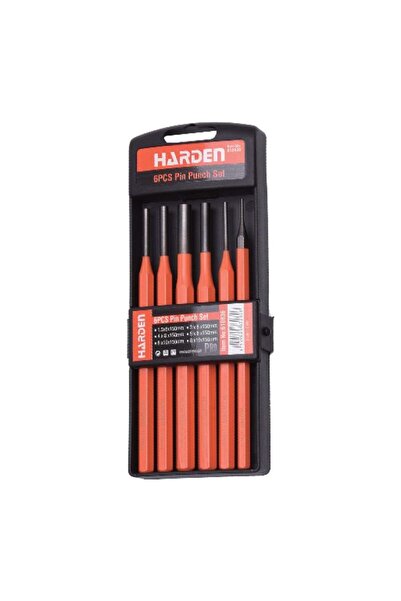 HARDEN Set de Punctatoare, Dalti si Priboaie - H36, 6 piese, Profesional,