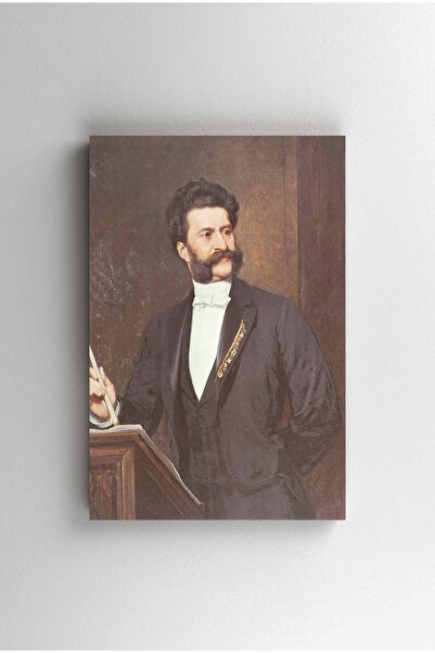 Efect Canvas Tablou Canvas - August Eisenmenger - Johann Strauss II