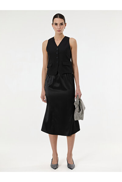 ORSAY Black women's midi skirt