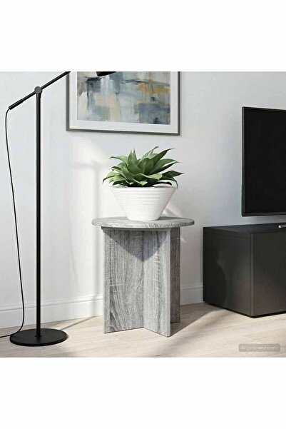 vidaxl Suport pentru plante 2 pcs Sonoma gri 40 x 40 x 40 cm