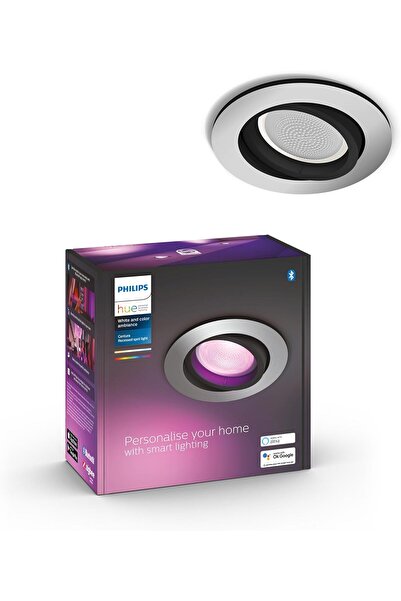 Philips Hue Centura Akıllı Gömme Spot 1x4.2W (Alüminyum)