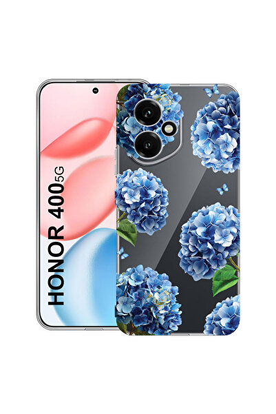 bestcase Αντικραδασμική Θήκη για Honor 400, Φλοράλ - Χαριτωμένη Ορτανσία, 204...