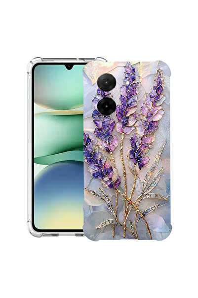bestcase Θήκη Αντικραδασμική για Xiaomi Redmi A5 (173mm), Φλοράλ - Χρυσή Ορτα...