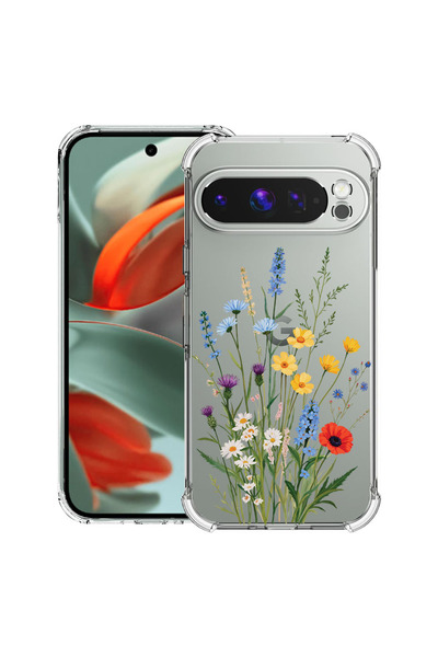 bestcase Husă Antișoc pentru Google Pixel 10 Pro XL, Buchet Floral Drăguț, 20...