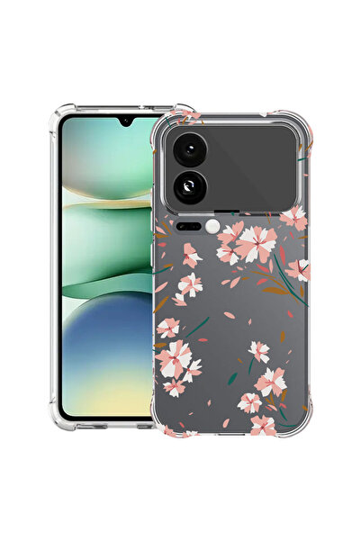 bestcase Husă Antișoc pentru Xiaomi 17 Pro, Florală - Roz Pastel, 2099997 AS ...