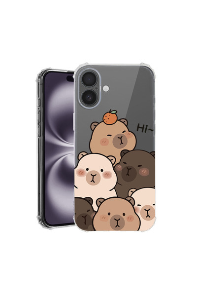 bestcase Husă Antișoc pentru Apple iPhone 17, cu desen animat drăguț Kawaii c...