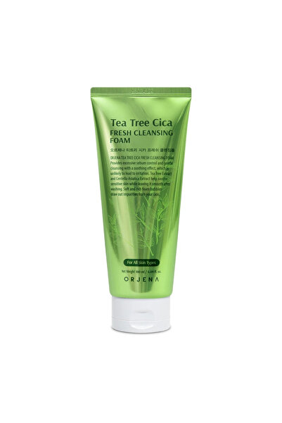 Orjena Foaming Facial Cleanser with Tea Tree and Cica Extract - 180 ml