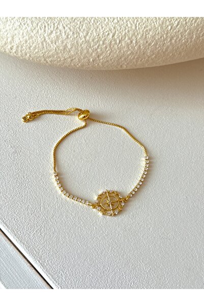 YOUES JEWELRY ÇELİK ASANSÖR İP BİLEKLİK GOLD