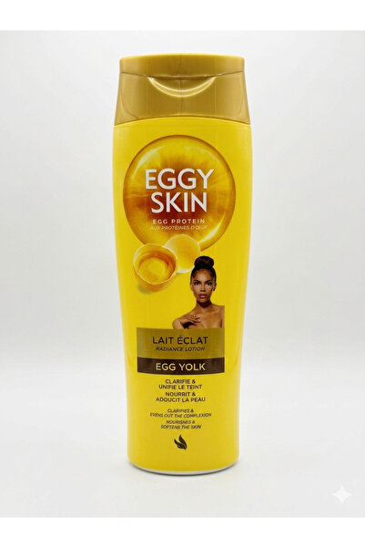 Eggy Skin لوشن الجسم المشرق ببروتين البيض 450 مل مع زيت اللوز - لوشن مرطب ومف...