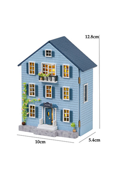 Choice1 D-031 DIY Wooden Doll Houses Mini Assembly Handmade Small House Creat...