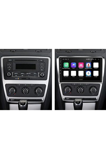 Cadence Skoda Octavia Android Multimedya Sistemi 4-64 R18 (2004-2013) Ön Kayı...