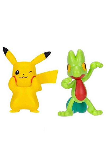 Sunman Pokemon Battle Figure Set of 2 Pok/Pkw3355 - Pikachu and Treecko
