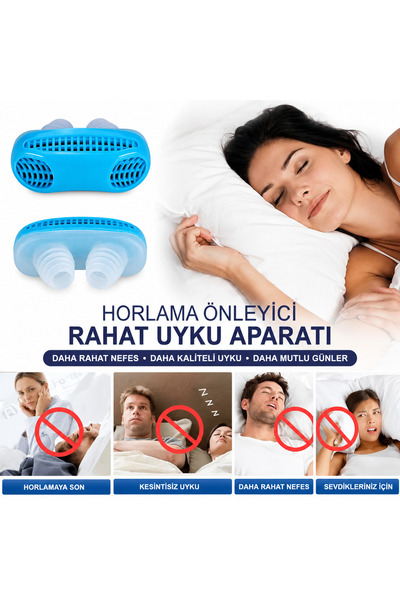 Konforlu Uyku İçin Horlama Önleyici Aparat