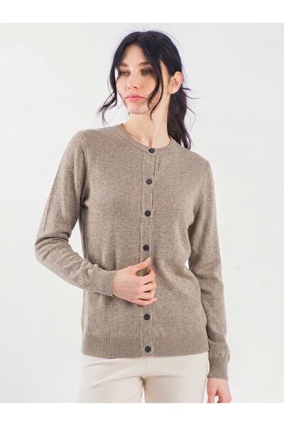 byözlemyazan Long Sleeve Thin Summer Wool Cardigan Women