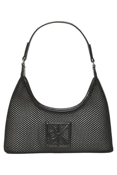 Calvin Klein Kadın Emblem Mesh Omuz Çantası