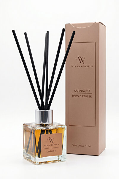 Cappuccino - Çubuklu Oda Kokusu 50 ML | Reed Diffuser