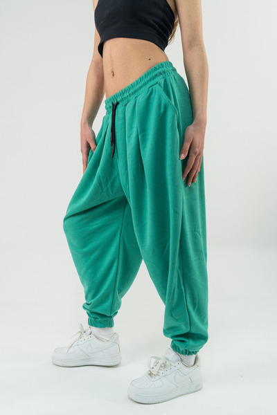 Gerusta Women's Street Style Pilei Jogger Pants Shalwar Trousers
