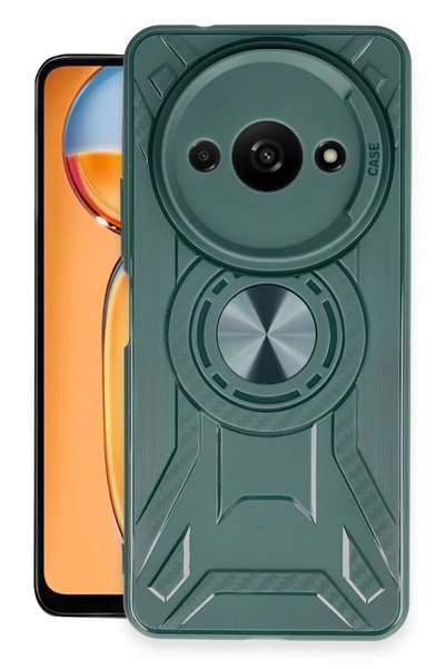 New Face ILKESHOP حافظة جديدة لهاتف Redmi A3 4G من السيليكون - (204923) أخضر ...