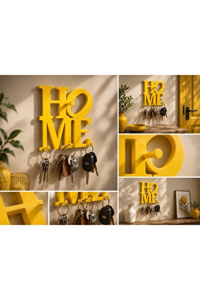 farist Modern Home Written Wall Key Holder Hanger – Decorative and Convenient