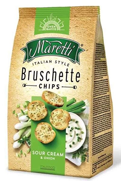 Maretti Bruschette Ekşi Krema ve Soğanlı Kızartılmış Ekmek 140 Gr