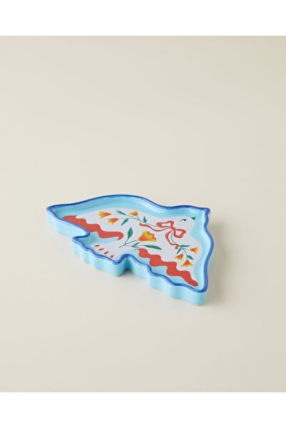 English Home Judie Dolomite Dekoratif 20x2 Cm Mavi