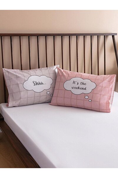 LC Waikiki Printed Woven Pillowcase Set of 2 50X70 cm (W3)