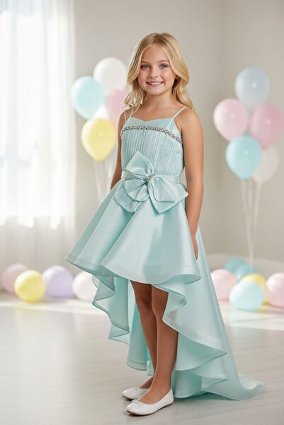 Lidya Kids KIZ ÇOCUK MEZUNİYET ELBİSESİ