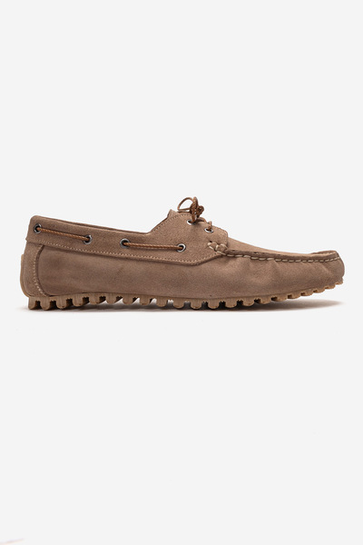 Dericlub Erkek Bağcıklı Loafer Ayakkabı Gerçek Deri MC 7343