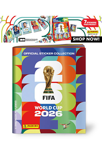 Next Plus Licensed Fifa World Cup 2026 ™   Panini Sticker Album Soft Cover+ 2...