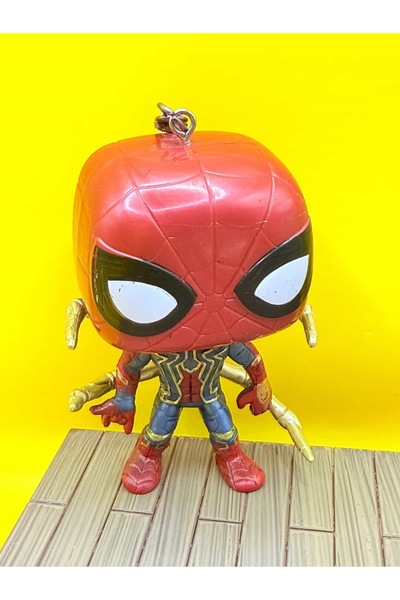 Marvel Spiderman karakterli figürlü anahtarlık